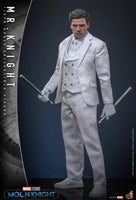 Hot Toys- “Moon Knight” Mr. Knight TMS139 1/6th Scale Collectible Figure By Sideshow [New/Sealed]

