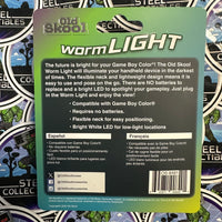 Old Skool- Worm Light (Clear) For Gameboy Color [New/Sealed]

