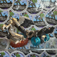 Skylanders- Dark Spitfire w/ Dark Hot Streak (Land Vehicle) “Skylanders SuperChargers” Toys-To-Life Figure [2-Pack]
