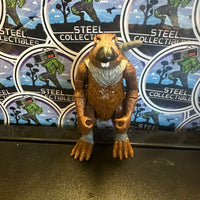 TMNT- Playmates 1989 “Teenage Mutant Ninja Turtles” Master Splinter (Hard Head) Vintage Poseable Action Figure
