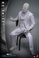 Hot Toys- “Moon Knight” Mr. Knight TMS139 1/6th Scale Collectible Figure By Sideshow [New/Sealed]
