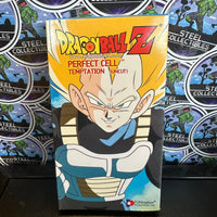 VHS- 2001 “DRAGON BALL Z: PERFECT CELL” (UNSTOPPABLE, PERFECTION, TEMPTATION, HUNT FOR 18) UNCUT VERSION ENGLISH DUBBED ANIME VHS TAPE [SET OF 4]
