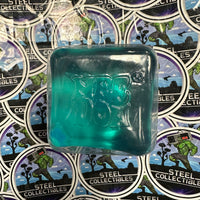 Schylling- 100% Authentic Needoh “Nice Berg Swirl” Blue Nice Berg (Super Solid Squish!) Stress Relief/Fidget Toy [New/Sealed]
