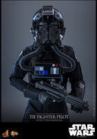 Sideshow- “Star Wars” TIE Fighter Pilot Hot Toys MMS798 1/6th (Sixth) Scale Collectible Figure [New/Sealed]
