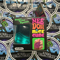 Needoh- 100% Authentic Needoh “Nice Cube” Blue Nice Cube (Super Solid Squish!) Stress Relief/Fidget Toy [New/Factory Sealed]
