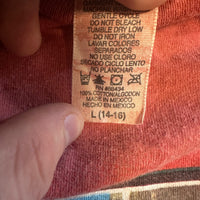 Star Wars- Official Lucasfilms “Star Wars Episode 1: The Phantom Menace” Pod Racer Youth Large L(14-16) Tie-Dye T-Shirt
