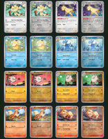 POKEMON TCG- “POKEMON SCARLET & VIOLET: 151” 100% COMPLETE ENGLISH MASTER SET #001-207/165 + REVERSE HOLOS (360 CARDS + SOME ENERGIES & PROMOS, SEE PICTURES!) [NEAR MINT/MINT CONDITION]
