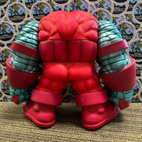 Mondo- “X-Men” Colossus Juggernaut Poseable Soft Vinyl Statue (Limited Psychedelic Variant) [Designer Con/DCON Exclusive]
