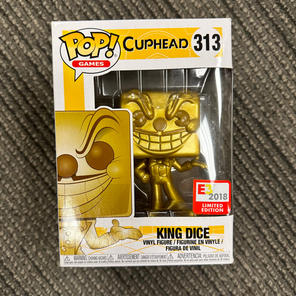 Funko POP! “Cuphead” King Dice (E3 2018) #313