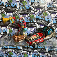 Skylanders- Fiesta w/ Crypt Crusher (Land Vehicle) “Skylanders SuperChargers” Toys-To-Life Figure [2-Pack]
