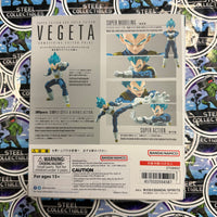 S.H. Figuarts- Bandai “Dragon Ball: Super” SSGSS Super Saiyan God Super Saiyan Blue Vegeta (Unwavering Saiyan Pride) Tamashii Nations Poseable Action Figure [CIB]
