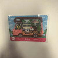 AMIIBO- “ANIMAL CROSSING: WELCOME AMIIBO” OLIVE #45 [CARD]

