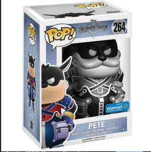 Funko Pop! Pete (Black and White) #264 “Kingdom Hearts”