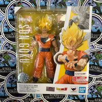 S.H. Figuarts- Bandai “Dragon Ball Z” Son Goku (Super Saiyan Full Power) Tamashii Nations Poseable Action Figure [CIB]
