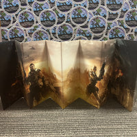 Epic Games- “Gears of War 3” Marcus Fenix (Limited Edition) Collector’s Statue Statue w/ Diorama Background, & Artbook (No Game!)  [Loose/Out of Box]
