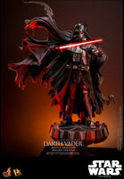 Sideshow- “Star Wars” Battle Damaged Darth Vader (Deluxe Version) Hot Toys 1/6 Scale [New/Sealed]
