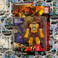 Transformers- “Transformers: Combiner Wars”Decepticon Dragstrip (1 of 5 Menasor) Poseable Action Figure w/ Trading Card [New/Sealed]
