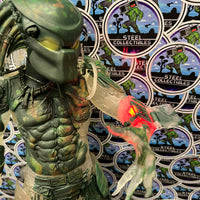 NECA- Reel Toys “Predator” Special Edition Jungle Demon Predator (30th Anniversary) 1/4th Scale Poseable Action Figure w/ LED Lights [Read Description!]
