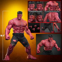 Sideshow- Marvel Studio’s “Captain America: Brave New World” Red Hulk (Harrison Ford) Hot Toys 1/6th Scale Collectible Figure MMS797 [New/Sealed]
