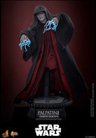 Hot Toys- “Star Wars” Palpatine (Darth Sidious) Movie Masterpiece MMS805 1/6th Scale Collectible Figure By Sideshow [New/Sealed]

