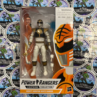 Hasbro- Saban’s “Power Rangers” Mighty Morphin Power Rangers (Lightning Collection) Mighty Morphin White Ranger MMPR Poseable Action Figure [New/Sealed]

