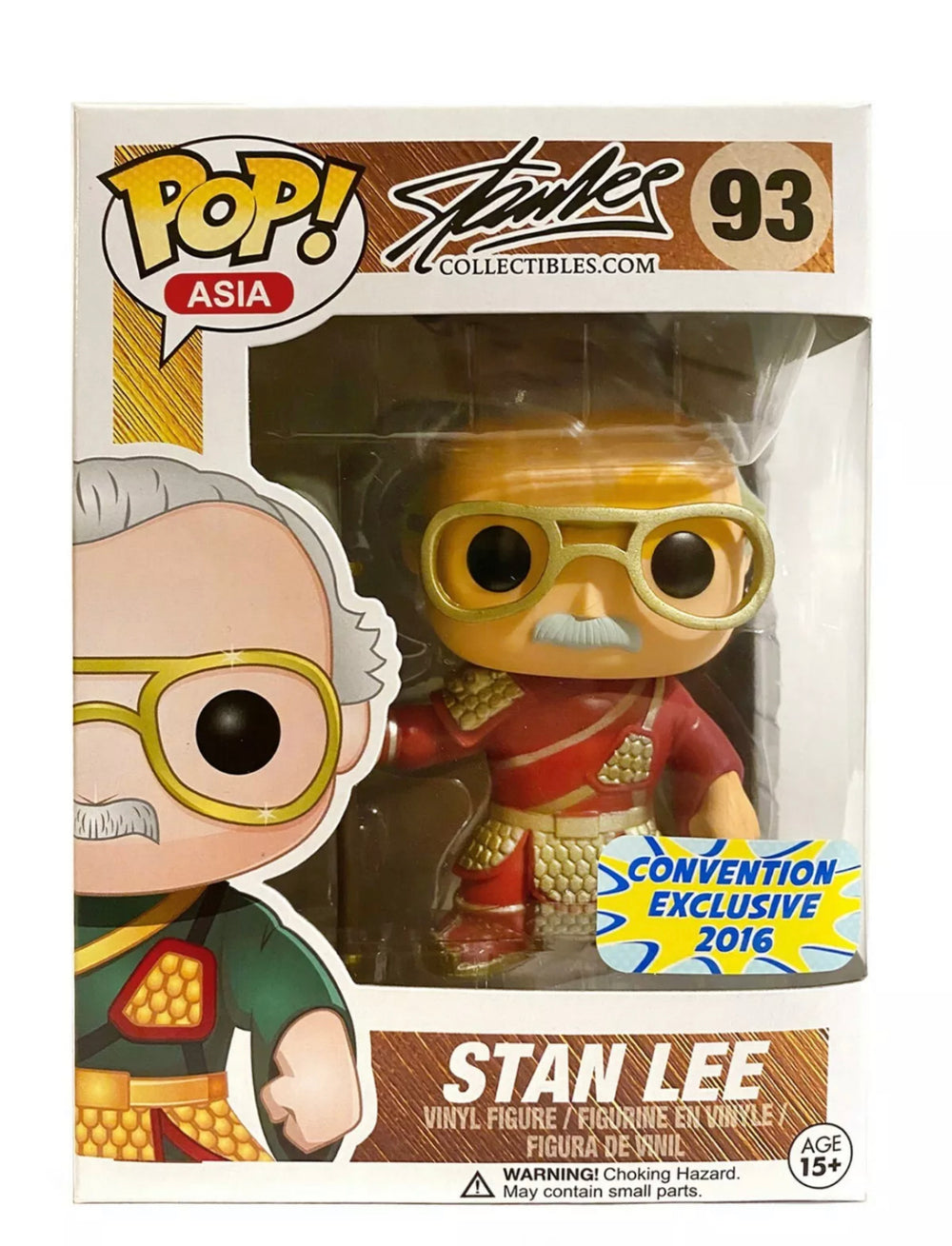 Funko POP! Asia- Stan Lee (Convention Exclusive 2016) #93