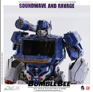 Three Zero DLX Transformers Soundwave (Bumblebee Movie)