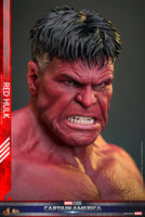 Sideshow- Marvel Studio’s “Captain America: Brave New World” Red Hulk (Harrison Ford) Hot Toys 1/6th Scale Collectible Figure MMS797 [New/Sealed]

