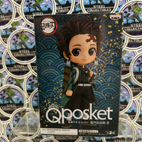 Banpresto- Bandai Namco “Kimetsu no Yaiba: Demon Slayer” Kamado Tanjiro (Ver. A) Qposket Statue/Figure [CIB]
