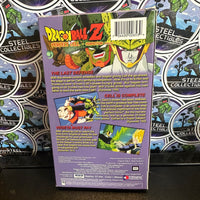 VHS- 2001 “DRAGON BALL Z: PERFECT CELL” (UNSTOPPABLE, PERFECTION, TEMPTATION, HUNT FOR 18) UNCUT VERSION ENGLISH DUBBED ANIME VHS TAPE [SET OF 4]
