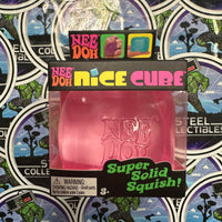 Needoh- 100% Authentic Needoh “Nice Cube” Pink Nice Cube (Super Solid Squish!) Stress Relief/Fidget Toy [New/Factory Sealed]
