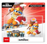 KING DEDEDE & TANK STAR KIRBY AIR RIDERS AMIIBO [NEW/SEALED]

