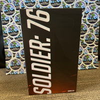 PS4 - OVERWATCH (COLLECTOR’S EDITION) W/ SOLDIER: 76 STATUE, ARTBOOK, STEELBOOK & GAME, SOUNDTRACK, & POSTCARDS [CIB]
