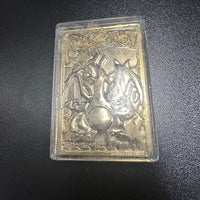 Pokémon- Burger King 1999 “Charizard” 23K Gold Plated Trading Card & Pokeball (No Box)
