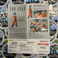 S.H. Figuarts- Bandai “Dragon Ball Super: Broly” Super Saiyan God Super Saiyan Blue Goku (SSGSS) Tamashii Nations Poseable Action Figure [CIB]
