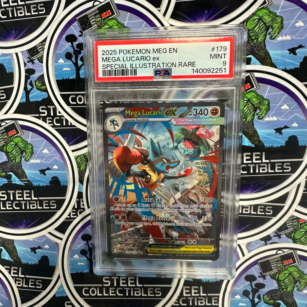 lucario graded card SWSH291 PSA Slab Extended Art Aluminum Case Pokemon C PukaSlab No Size. Lucario VSTAR Sword & Shield: