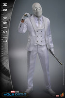 Hot Toys- “Moon Knight” Mr. Knight TMS139 1/6th Scale Collectible Figure By Sideshow [New/Sealed]
