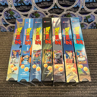 VHS- 2002 “DRAGON BALL Z: MAJIN BUU SAGA” (COMPLETE 1-7 SET) UNCUT VERSION ENGLISH DUBBED ANIME VHS TAPE [SET OF 7]
