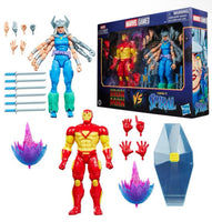 Hasbro- Marvel Legends Series “Marvel Games” Iron Man VS Marvel’s Spiral 6” Poseable Action Figure 2-Pack [New/Sealed]
