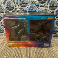 S.H. MonsterArts- Bandai Namco Tamashii Nations “Godzilla VS. Kong” Godzilla (2021) Poseable Action Figure [CIB]
