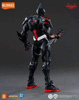 Blokees- DC “Batman Beyond” Batman Beyond Champion Class (L Size) Poseable 1/12 Scale Action Figure Model Kit w/ Accessories [New/Sealed]
