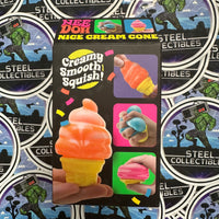 Needoh- 100% Authentic Needoh “Nice Cream Cone” Orange (Creamy Smooth Squish!) Stress Relief/Fidget Toy [New/Factory Sealed] (Copy)
