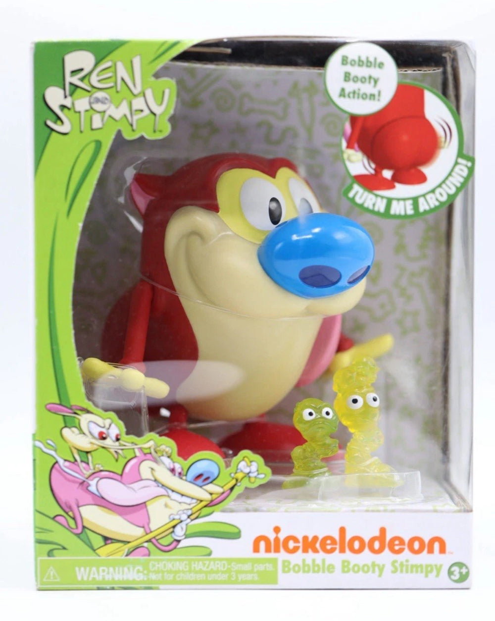 Just Play Nickelodeon Bobble Booty Stimpy with Nose Goblins (Ren and Stimpy)
