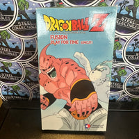 VHS- 2002 “DRAGON BALL Z: FUSION SAGA” (HOPE RETURNS, AMBUSH, LOSING BATTLE, PLAY FOR TIME, & EVIL BUU) UNCUT VERSION ENGLISH DUBBED ANIME VHS TAPE [SET OF 5]
