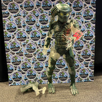 NECA- Reel Toys “Predator” Special Edition Jungle Demon Predator (30th Anniversary) 1/4th Scale Poseable Action Figure w/ LED Lights [Read Description!]
