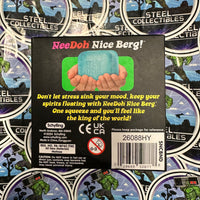 Schylling- 100% Authentic Needoh “Nice Berg Swirl” Blue Nice Berg (Super Solid Squish!) Stress Relief/Fidget Toy [New/Sealed]
