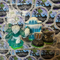 Skylanders- Slam Bam & Empire of Ice Adventure Pack w/ Sky-Iron Shield & Anvil Rain Magic Items “Skylanders Spyro's Adventure” Toys-To-Life Figure [4-Pack]
