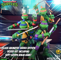 Mezco Toyz- “Teenage Mutant Ninja Turtles the Animated Series” (Mezco Exclusive) One:12 Figure 4-Pack
