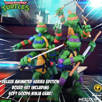Mezco Toyz- “Teenage Mutant Ninja Turtles the Animated Series” (Mezco Exclusive) One:12 Figure 4-Pack