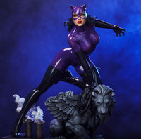 Sideshow- “DC Comics” Catwoman (Purple Edition) Statue/Maquette By Tweeterhead [New]
